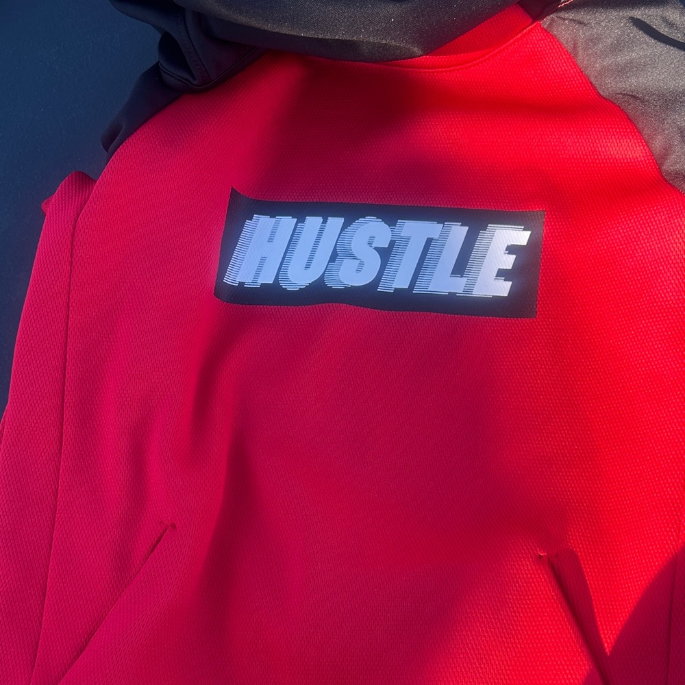 Red Hustle Kids Hoodie